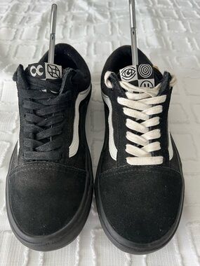 VANS Cult x Old Skool Pro BMX Black Never Fade Suede Men's 5 Women's 6.5